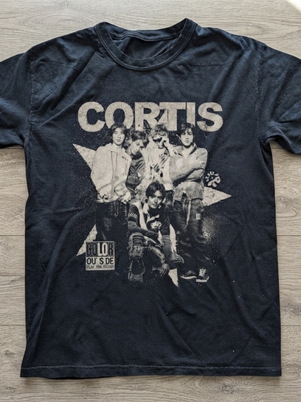 Gildan Black Cortis Band Graphic Tee